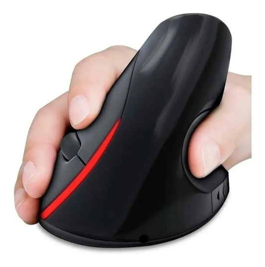 Mouse Ergonómico Inalámbrico 2.4G + Bluetooth