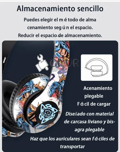 Diadema Audífonos Inalámbricos Gamer Rgb P35