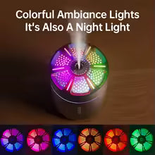 Mini Humidificador 180ml RGB