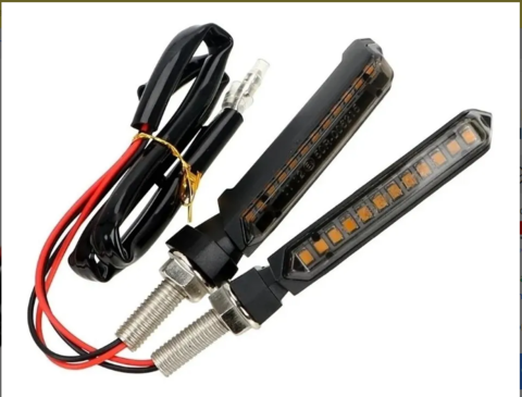 Direccionales LED para moto Secuenciales