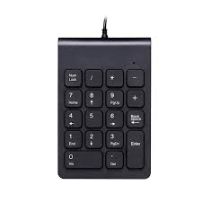 TECLADO NUMÉRICO CABLE USB