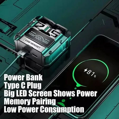 Audifonos Inalambricos Bluetooth Gamer Deportivos M25