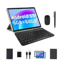 Tablet 10 pulgada, Android 13, 8gb Ram, 128gb Wifi, Bt  5.0